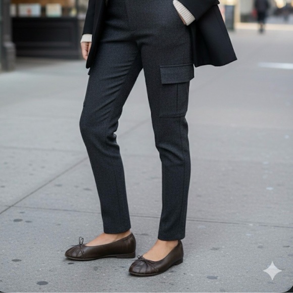 Call It Spring Vintage 90s Minimalist Ballet Flats Brown 38 (US 7.5) - Picture 2 of 8